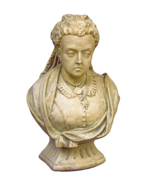 Historical Statues - Bust Of Queen Victoria Portrait Sculpture
